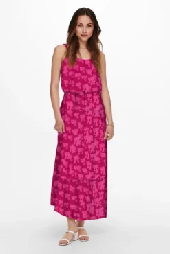 Vestido largo de tirantes