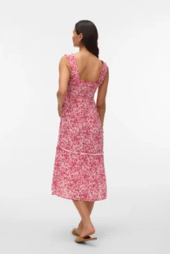 Vestido largo de tirantes