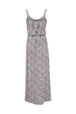 Vestido largo de tirantes regulables