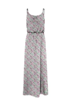 Vestido largo de tirantes regulables