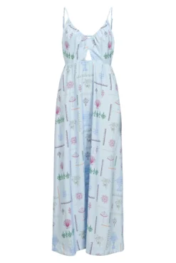 Vestido largo fluido