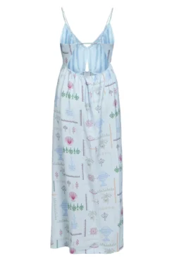 Vestido largo fluido