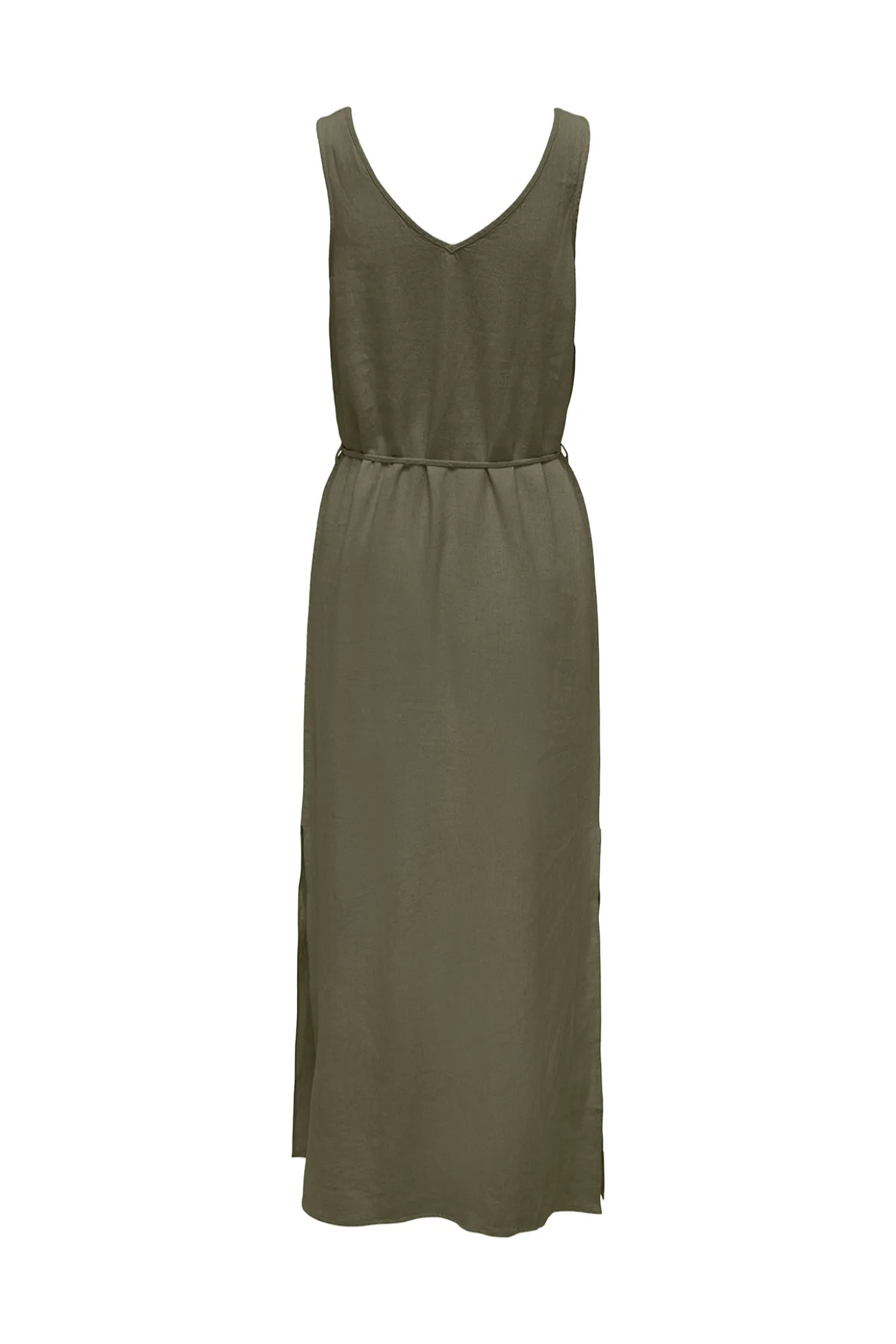 Vestido largo lino
