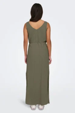 Vestido largo lino