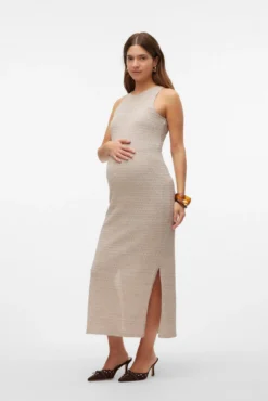 Vestido largo maternity