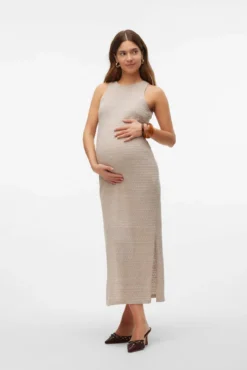 Vestido largo maternity