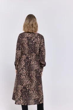 Vestido largo midi fluido