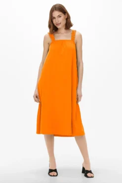 Vestido largo sin mangas