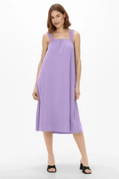 Vestido largo sin mangas