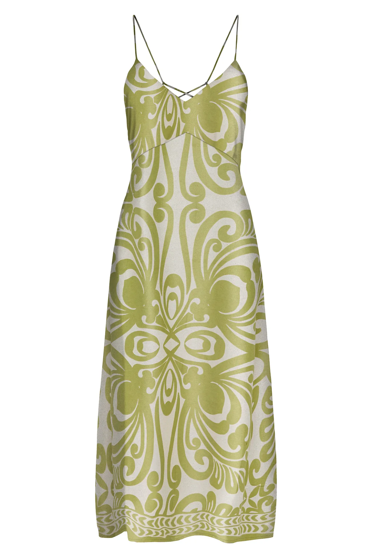 Vestido largo tirantes