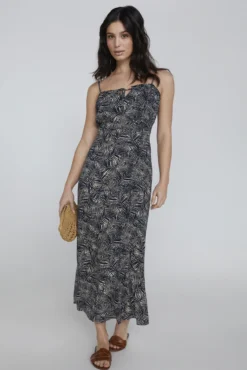 Vestido largo tirantes