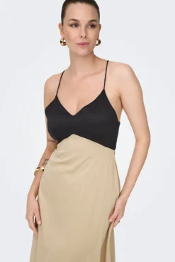 Vestido largo tirantes
