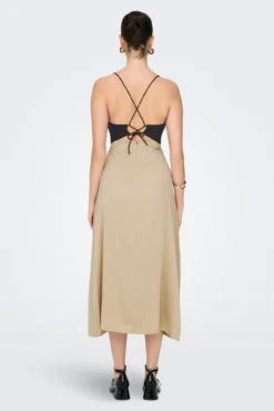 Vestido largo tirantes