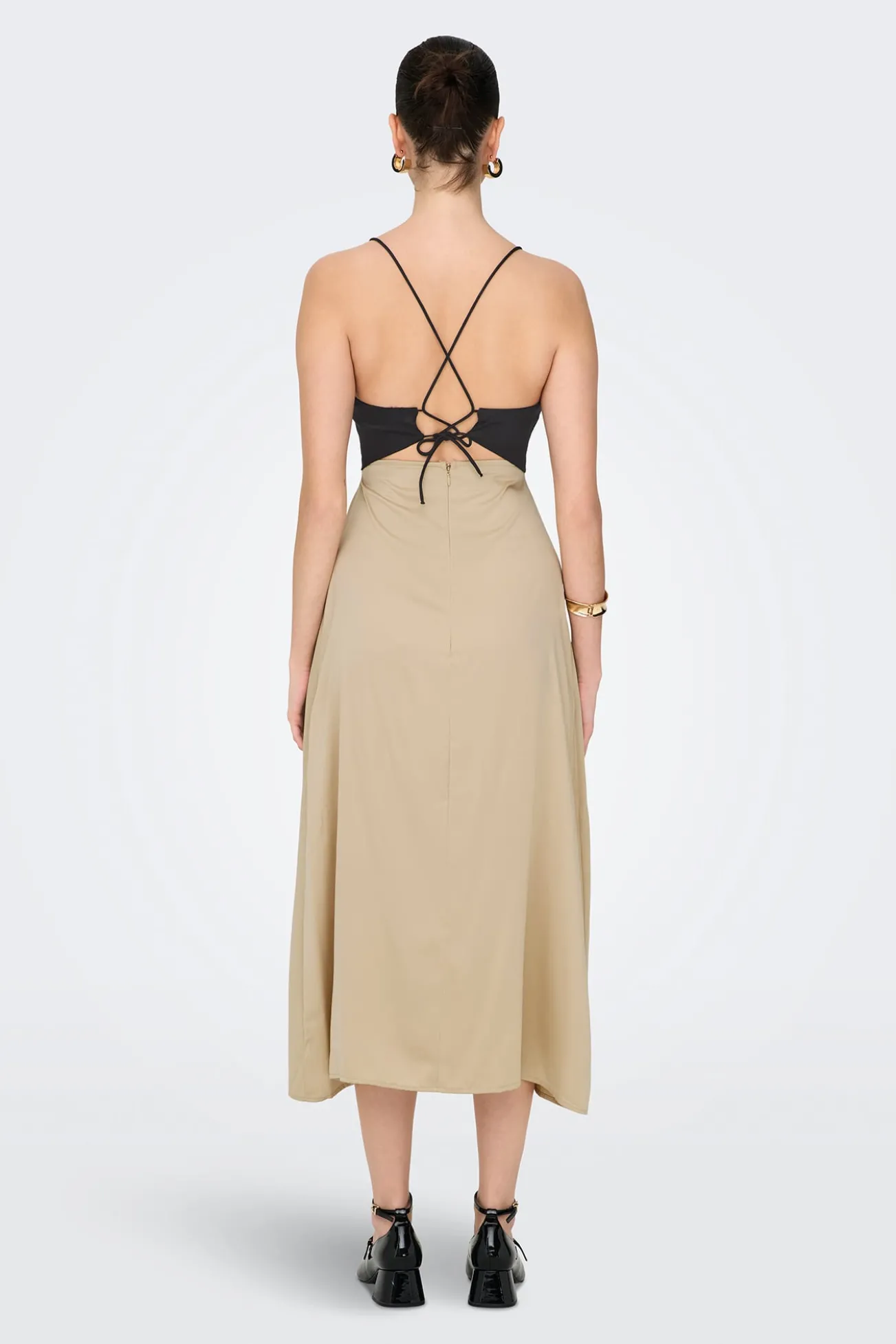 Vestido largo tirantes