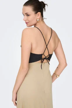 Vestido largo tirantes
