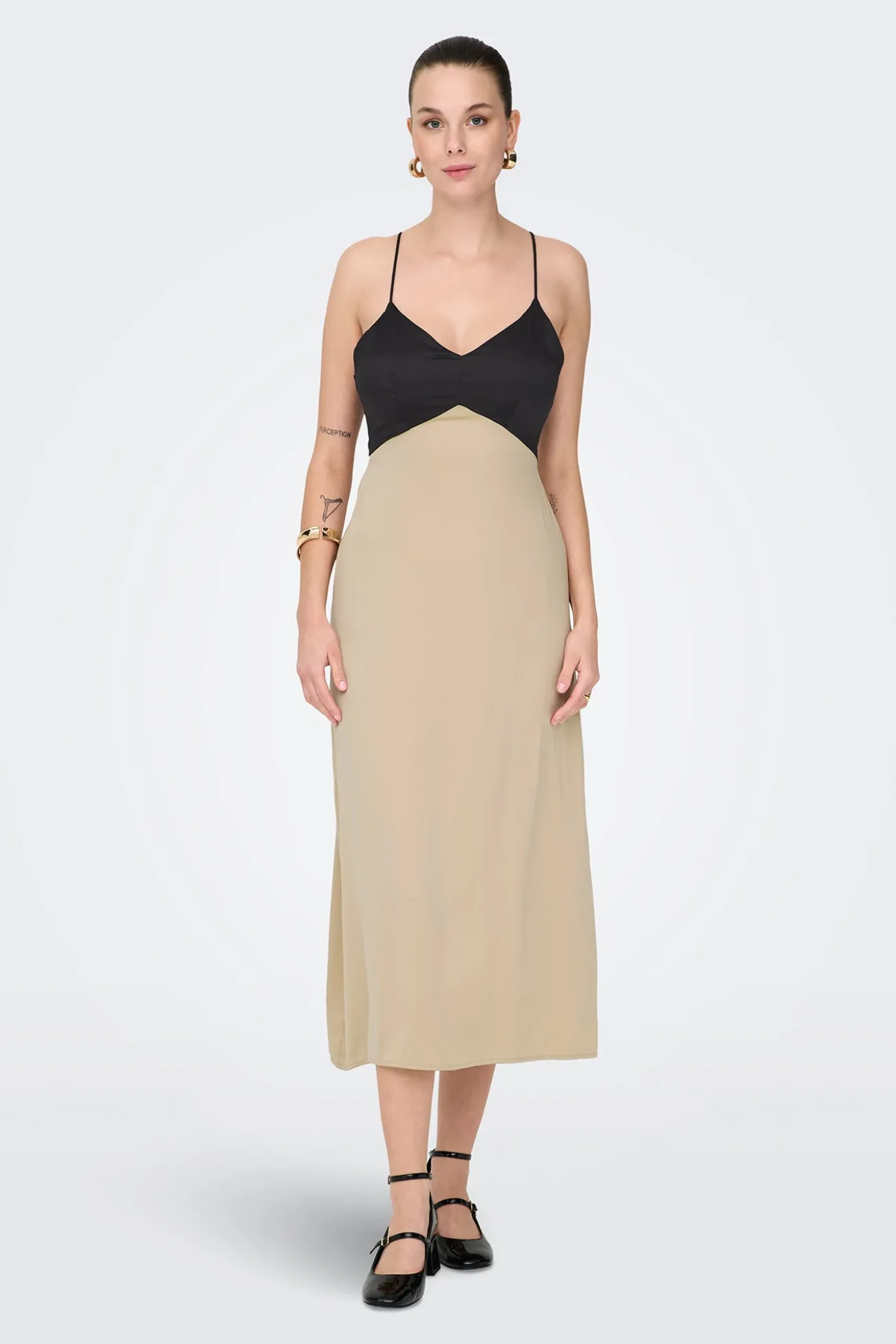 Vestido largo tirantes