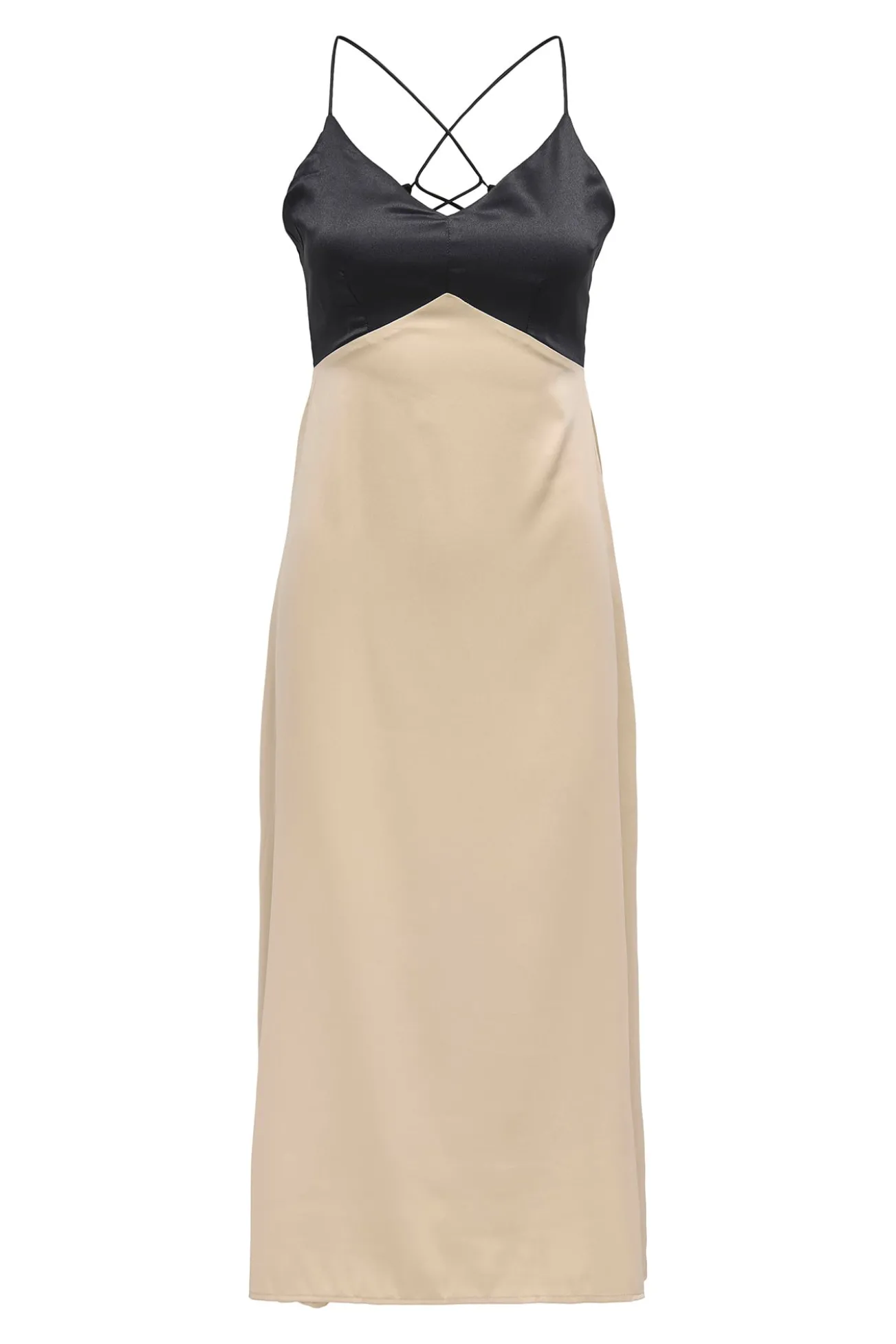 Vestido largo tirantes