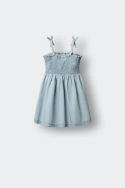 Vestido lazos niña