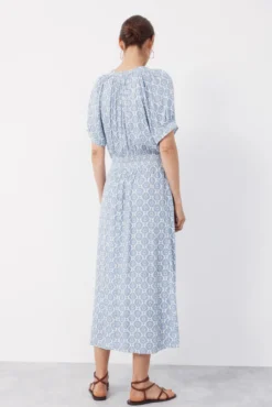 Vestido manga corta