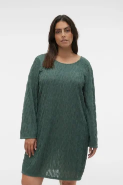 Vestido manga larga Curve