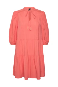 Vestido mangas globo