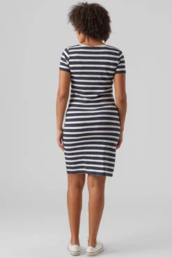 Vestido maternity midi
