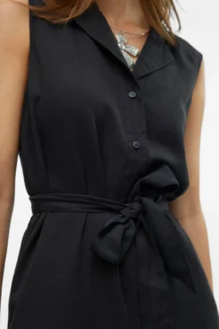 Vestido midi camisero
