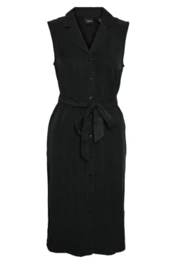 Vestido midi camisero