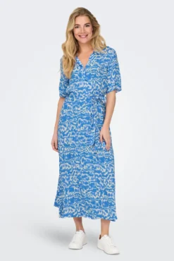 Vestido midi camisero