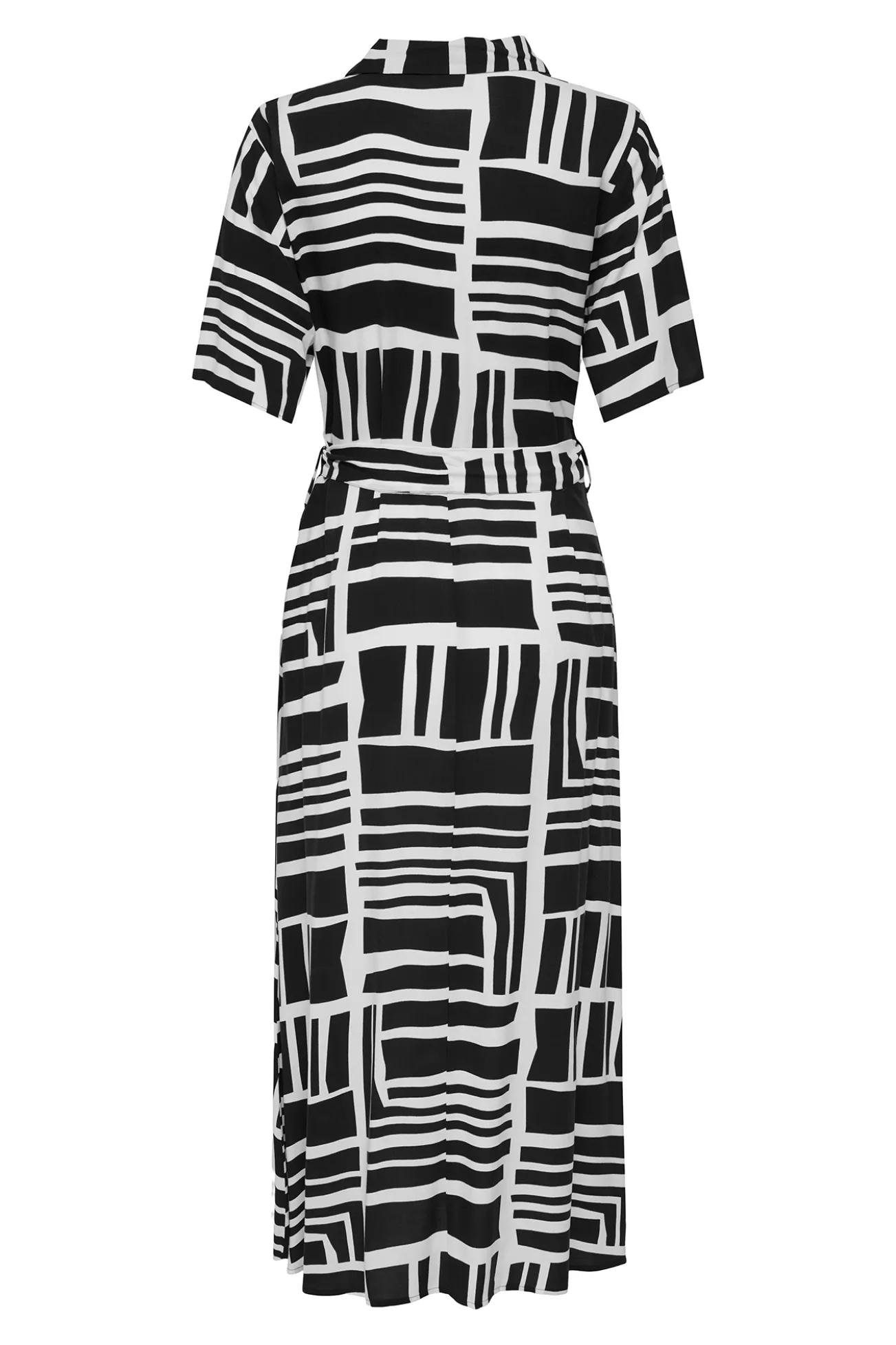 Vestido midi camisero