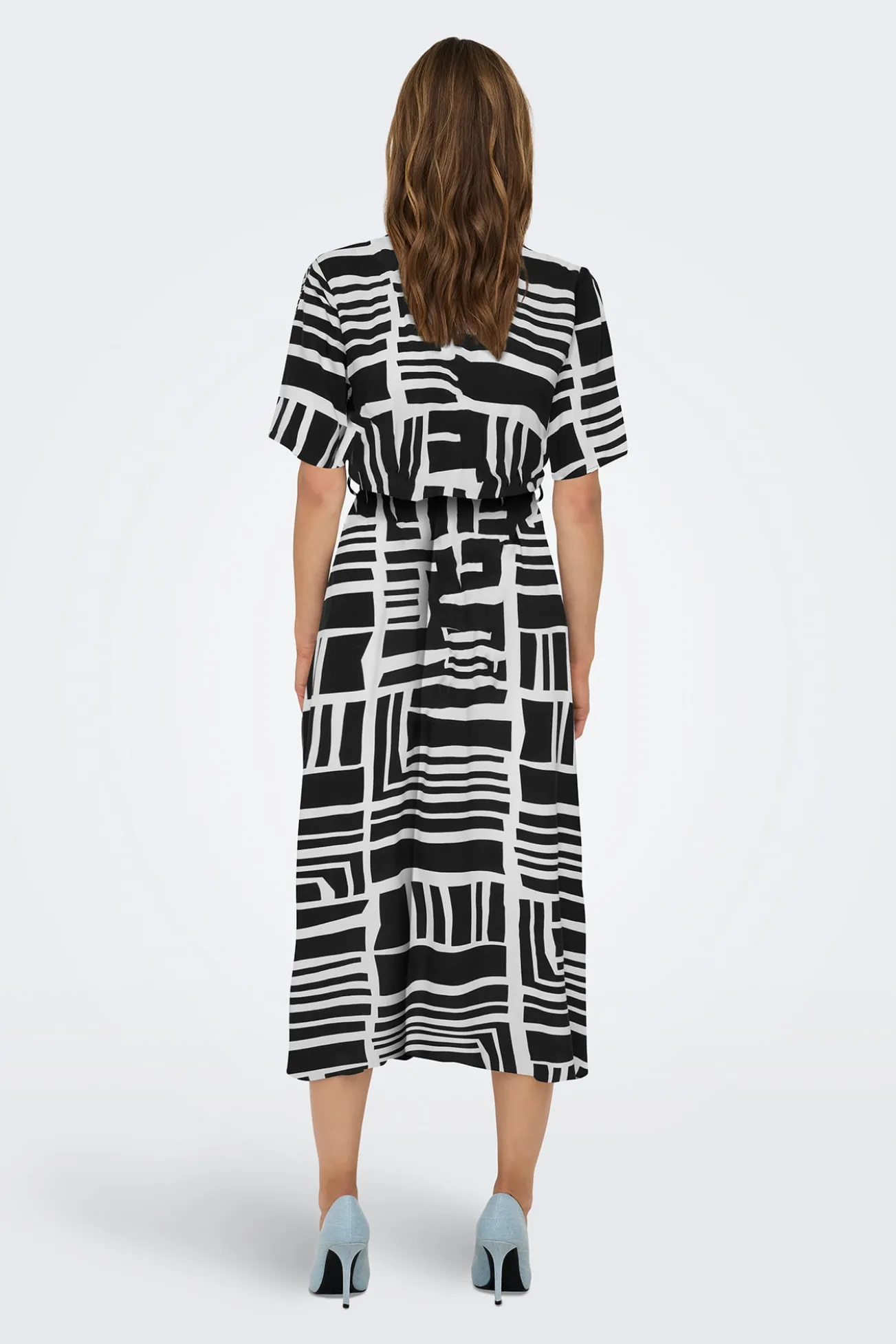 Vestido midi camisero