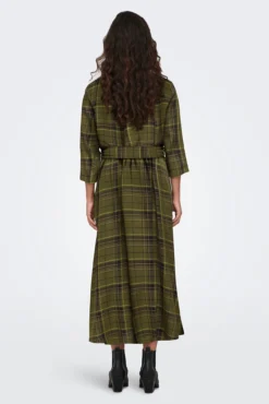 Vestido midi camisero