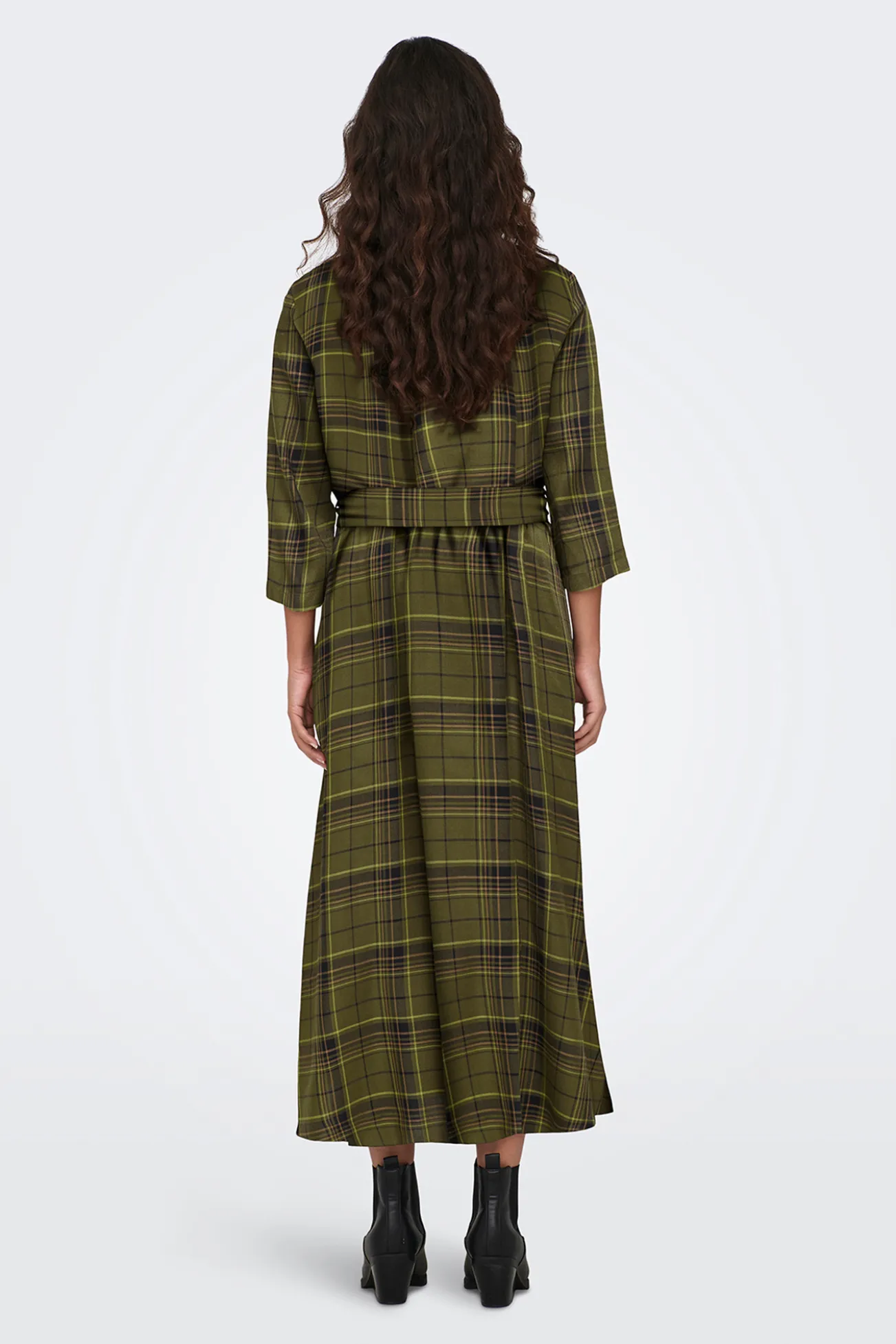 Vestido midi camisero