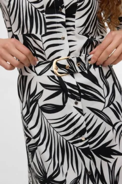 Vestido midi camisero