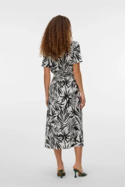 Vestido midi camisero