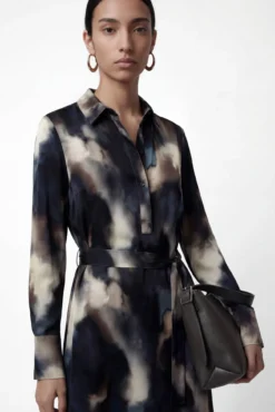 Vestido midi camisero