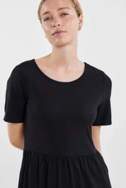 Vestido midi camisetero