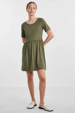 Vestido midi camisetero