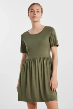 Vestido midi camisetero