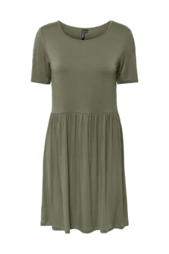 Vestido midi camisetero