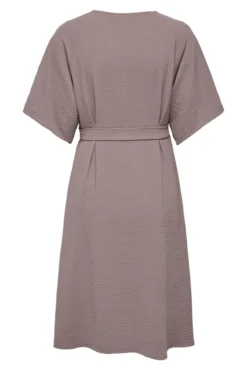 Vestido midi cuello V maternity