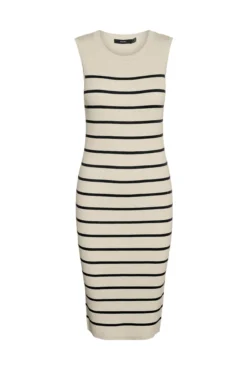 Vestido midi de punto