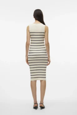Vestido midi de punto