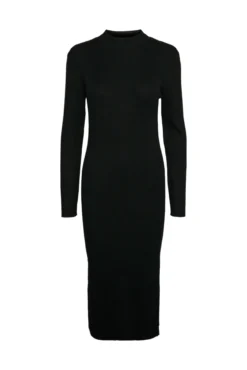 Vestido midi de punto