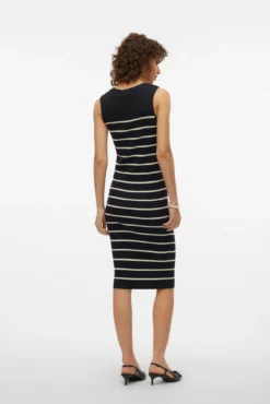 Vestido midi de punto