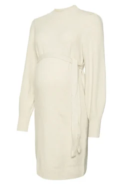 Vestido midi de punto maternity