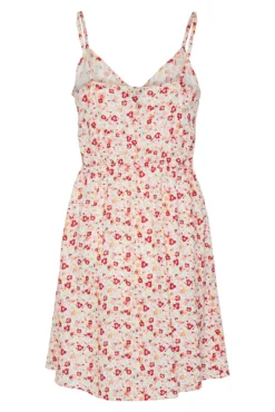 Vestido midi de tirantes