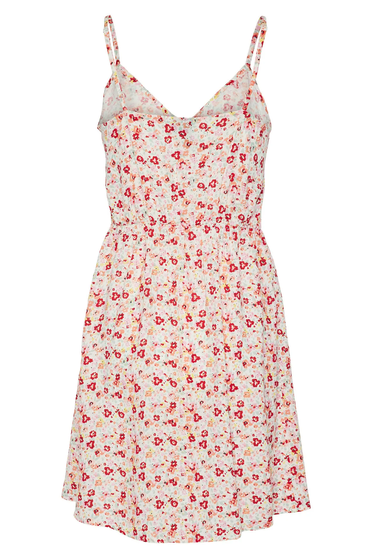 Vestido midi de tirantes