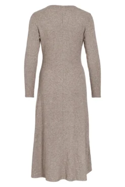 Vestido midi de viscosa