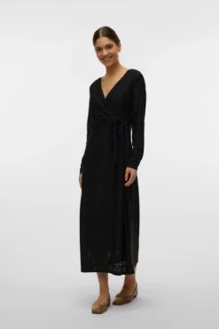 Vestido midi encaje maternity lactancia